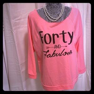 Cropped sweater, Fabulous & 40.